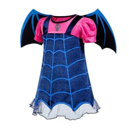 Vampire Cosplay Dress Girl Kids Princess Charms Dress Up Christmas Halloween Costume Children Carnival Party