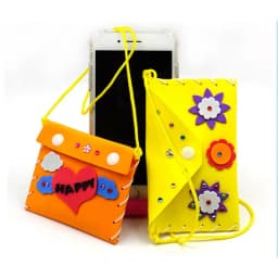 2/4/8Pcs Kids DIY Felt Sewing Kits Preschool Educational Handbag Children Craft Toys Felt with Safety for Boys Girls Beginners
