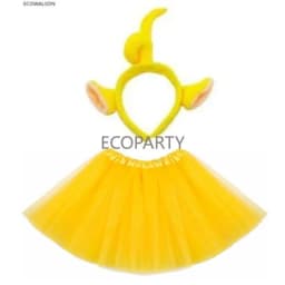 kids Costume Skirt Headband Set Girls Ladies Laa Laa Po Dipsy Tinky Winky Cosplay Costume Skirt for Kids Children Girls20
