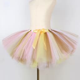 Baby Girls Brown Pink Giraffe Tutu Skirt for Kids Jungle Animal Christmas Dress Up Costumes Children Halloween Birthday Outfits