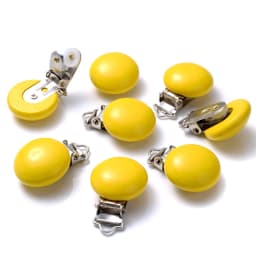 10Pcs Round Wood Pacifier Clip Baby Teething Dummy Clip Accessories for DIY Pacifier Chain Tool Wholesale