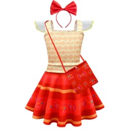 Summer Dress For Girls Mirabel Isabela Casual Dress Kids Clothes Princess Costume Vestidos