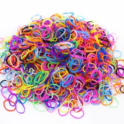 Refill Packing ! Pearl-colored Metallic Rubber Band Loom Bands Weave Bracelet DIY Arts & Crafts, Toys Accessories