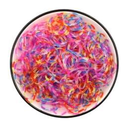 Refill Packing ! Pearl-colored Metallic Rubber Band Loom Bands Weave Bracelet DIY Arts & Crafts, Toys Accessories