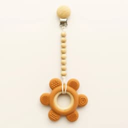 1PC Baby Silicone Teether Rudder Shape Necklace Teether Toy BPA Free Silicone Children Goods Infant Sensory Chewing Toys