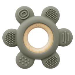 1PC Baby Silicone Teether Rudder Shape Necklace Teether Toy BPA Free Silicone Children Goods Infant Sensory Chewing Toys