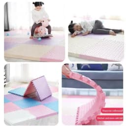 8-16pcs Foam Baby Play Mat Puzzle Mat Kids Carpet Bebe Mattress EVA Foam Baby Blanket Educational Toys Play Mat