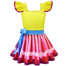 Fancy N-nancy Dresses Pants Sets Children Spring Girls Fancy N-nancy Carnival Cosplay Costume Mask Birthday Party Clothing