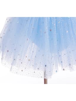 Girls Frill Sleeve Ballet Dress Dancewear Sports Gymnastics Practice Clothes Children Cosplay Costume Size 100-140
