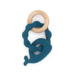 1pc Baby Teether Silicone Bracelet Cute Animal Silicone Pendant Wood Ring Teething Rattle for Baby Accessories Toys