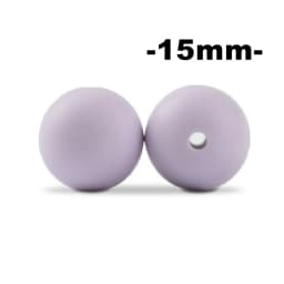15mm 100pcs Round Silicone Beads Teether Baby Nursing Necklace Pacifier Clip Oral Care BPA Free Food Grade Colorful