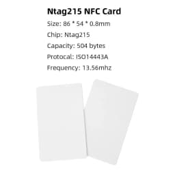 10Pcs NTAG215 Blank NFC Game Production Copy PVC Tags 13.56MHz TagMo RFID Phone Personal Automation Shortcuts 504 Bytes Card