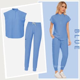 Medical Uniforms Women Scrubs Sets Nurse Nursing Work Clothes Beauty Salon Spa Work Clothes Surgical Suit Lab Hospital Overall