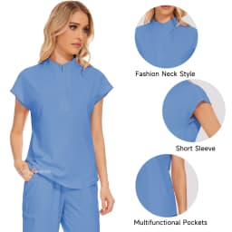 Medical Uniforms Women Scrubs Sets Nurse Nursing Work Clothes Beauty Salon Spa Work Clothes Surgical Suit Lab Hospital Overall