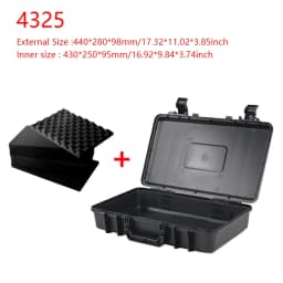 Waterproof Protective Tool Box Hard Carry Tool Case Bag Storage Box Equipment Instrument Toolbox Organizer Outdoor Suitcase