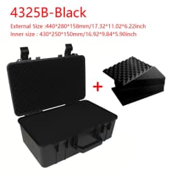 Waterproof Protective Tool Box Hard Carry Tool Case Bag Storage Box Equipment Instrument Toolbox Organizer Outdoor Suitcase