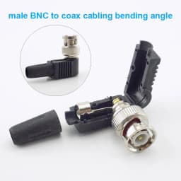 1pcs BNC RCA Male Female to BNC RCA Male Female Adapter Plug Coax Cable Video Audio Wire Converter Connector for CCTV Camera Q1