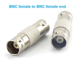 1pcs BNC RCA Male Female to BNC RCA Male Female Adapter Plug Coax Cable Video Audio Wire Converter Connector for CCTV Camera Q1