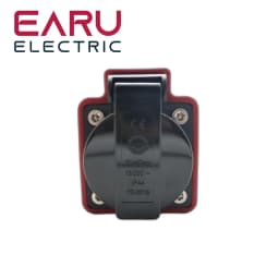 Portable EV Charging Adapter 220V Type 2 Male Plug to Schuko Socket Converter for EV Charger