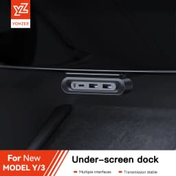 YZ For Tesla Model 3 Highland Model Y 2024 Expansion Dock Central Control Charging Shunt USB HUB Accessories Quick Charger