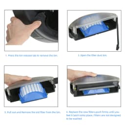 For IRobot Roomba 600 Series 692 690 680 660 651 650 620 618 610 620 625 671 695 564 Robot Vacuum Main Side Brush Hepa Filter