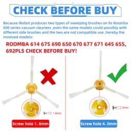 For IRobot Roomba 600 Series 692 690 680 660 651 650 620 618 610 620 625 671 695 564 Robot Vacuum Main Side Brush Hepa Filter
