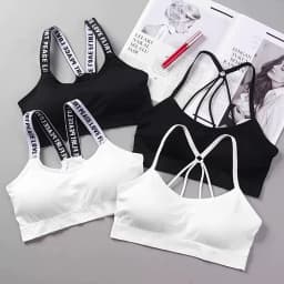 Sexy Bra Top Women Sports Bra High Impact For Gym Fitness Yoga Female Pad Sportswear Tank Top Sport Push Up Bralette топ женский