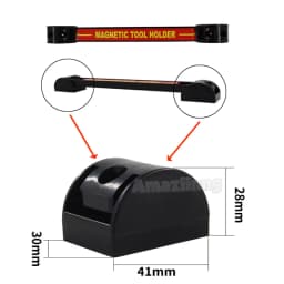 Heavy-duty Magnet Tool Bar Strip Rack,Magnetic Tool Holder,Wrench Organizer Wall Mounted Storage Tool Bar Strip Rack Space-Save