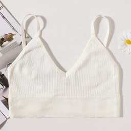 Seamless Bras For Women U-Back Sports Crop Top Sexy Lingerie Non-wire Thin Strap Ribbed No Pads Underwear V Neck Intimates M-XL