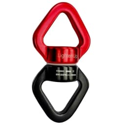 Aviation Aluminum Alloy Swivel Ring Tree Swing Hook Hammock Chair Hanging Kit Rotating Device Indoor Outdoor
