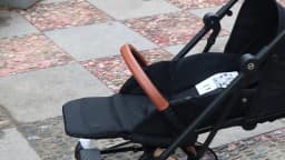 Leather Handle Cover Suitable For Cybex Eezy S Twist(+) 2 Stroller Pram Sleeve Case Armrest Cover Stroller Accessories
