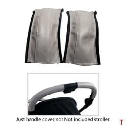 Leather Handle Cover Suitable For Cybex Eezy S Twist(+) 2 Stroller Pram Sleeve Case Armrest Cover Stroller Accessories