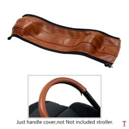 Leather Handle Cover Suitable For Cybex Eezy S Twist(+) 2 Stroller Pram Sleeve Case Armrest Cover Stroller Accessories