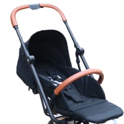Leather Handle Cover Suitable For Cybex Eezy S Twist(+) 2 Stroller Pram Sleeve Case Armrest Cover Stroller Accessories