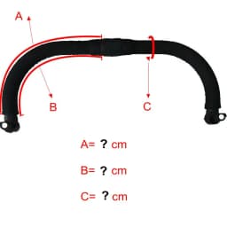 Leather Handle Cover Suitable For Cybex Eezy S Twist(+) 2 Stroller Pram Sleeve Case Armrest Cover Stroller Accessories