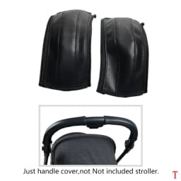 Leather Handle Cover Suitable For Cybex Eezy S Twist(+) 2 Stroller Pram Sleeve Case Armrest Cover Stroller Accessories