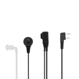 2 Pin PTT MIC Headset Baofeng Acoustic Air Tube Microphone Earphone Earpiece For EMF Anti Radiation Walkie Talkie Radio