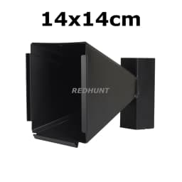 14CM Steel Target Shooting BB Gun Trap Target Bullet Catcher Shooting Target for Pellet Rifle with 100pcs Paper