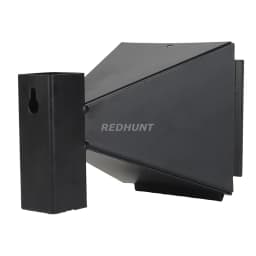 14CM Steel Target Shooting BB Gun Trap Target Bullet Catcher Shooting Target for Pellet Rifle with 100pcs Paper