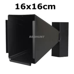 14CM Steel Target Shooting BB Gun Trap Target Bullet Catcher Shooting Target for Pellet Rifle with 100pcs Paper