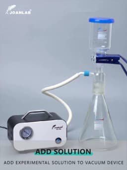 JOANLAB 1000ml Vacuum Filter Apparatus Lab Equipment Glass Filter Sand Core Liquid Solvent Membrane Filter With Rubber Tube