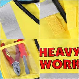 Construction Workers Clothing Toddlers Small Woodworking Dress Up Clothes Construction Toy Set To The Best Gift for Children