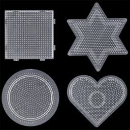 2.6mm Hama Beads Bean Splicing Template Large Square Splicing Children's Puzzle Toy Puzzle Bean Splicing Accessories