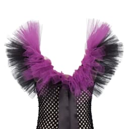 Children 's Cosplay Apparel for Halloween 2024 Maleficent Costume Tutu Dress Girl Evil Queen Disguise Witch Gown Villain Costume