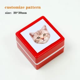 Custom-Made Pet Portrait Stamp DIY For Dog Figure Seal Personalized Cat Doggy Cuztomized Memento Chapter for Bookkeeping
