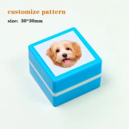 Custom-Made Pet Portrait Stamp DIY For Dog Figure Seal Personalized Cat Doggy Cuztomized Memento Chapter for Bookkeeping