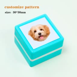 Custom-Made Pet Portrait Stamp DIY For Dog Figure Seal Personalized Cat Doggy Cuztomized Memento Chapter for Bookkeeping