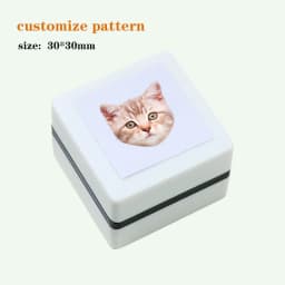 Custom-Made Pet Portrait Stamp DIY For Dog Figure Seal Personalized Cat Doggy Cuztomized Memento Chapter for Bookkeeping