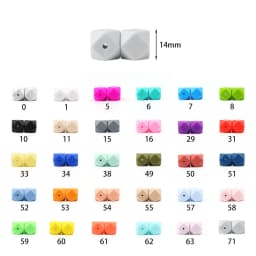 BOBO.BOX 10pcs Silicone Beads Animal Koala Raccoon Food Grade Baby Silicone Teething Toy BPA-Free DIY Pacifier Chain Accessories