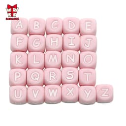 BOBO.BOX 10pcs Silicone Beads Animal Koala Raccoon Food Grade Baby Silicone Teething Toy BPA-Free DIY Pacifier Chain Accessories